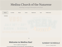 Tablet Screenshot of medinanazarene.org